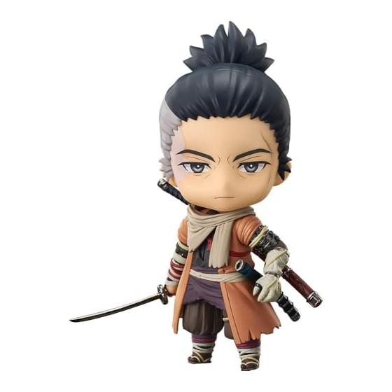 Нендороид SEKIRO SHADOWS DIE TWICE Один Волк Немасштабная Пластиковая Раскрашенная Подвижная Фигурка