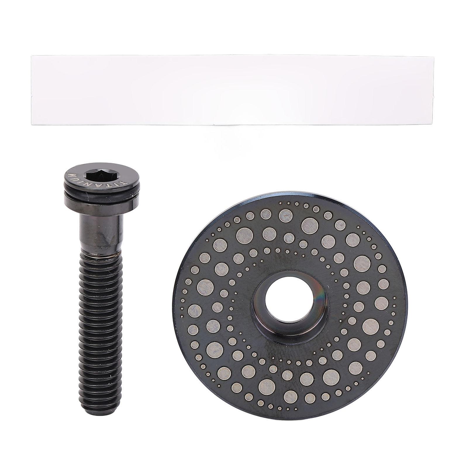 

Комплект винтов для вилки велосипеда из титанового сплава с ЧПУ-обработкой 28,6 мм для передней вилки и винта для велоспорта Black