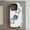 Clmj Y2k Stars Phone Case for iPhone 17 16e 16 15 14 13 12 11 X XS XR XSMAX 7 8 Air Pro Max Plus Luxury Double-layer Back Cover