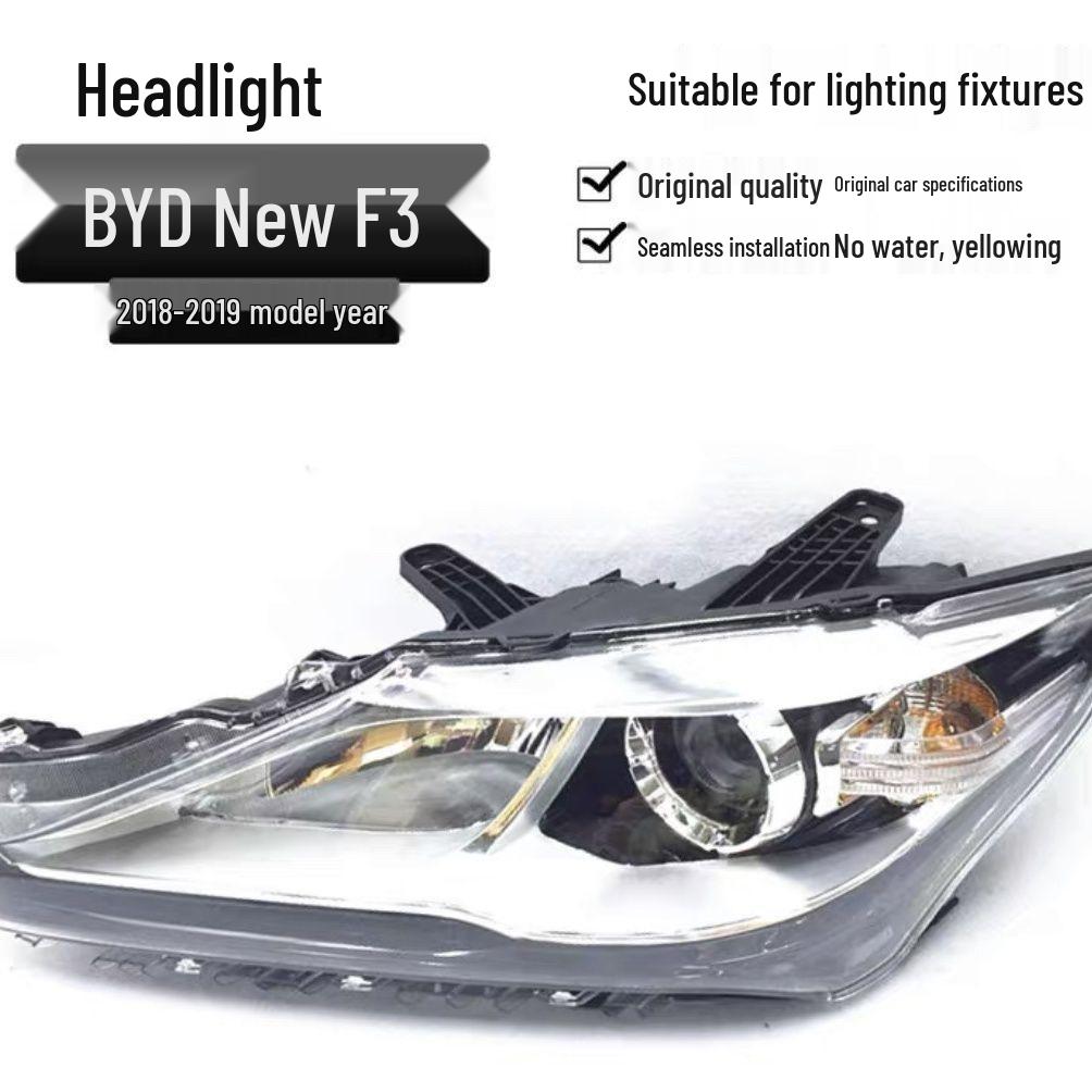 Compatible BYD F3 Headlight Assembly for 2016-2020 Models - Front Combination Light
