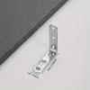 70 Pieces of 90-degree Right-angle Brackets, L-shaped Stainless Steel Fixing Parts for Supporting Furniture Connection Pieces