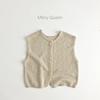 Kids Vintage Knit Vest Casual Sleeveless Cardigan Boys Girls Fall