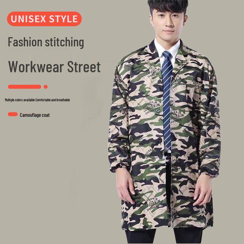 Unisex Long-Sleeve Work Smock 2XL/180