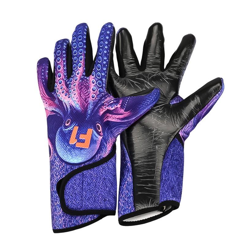 Football Goalkeeper Gloves Adult Kids Training Anti-Slip Wear-Resistant Protective Gear