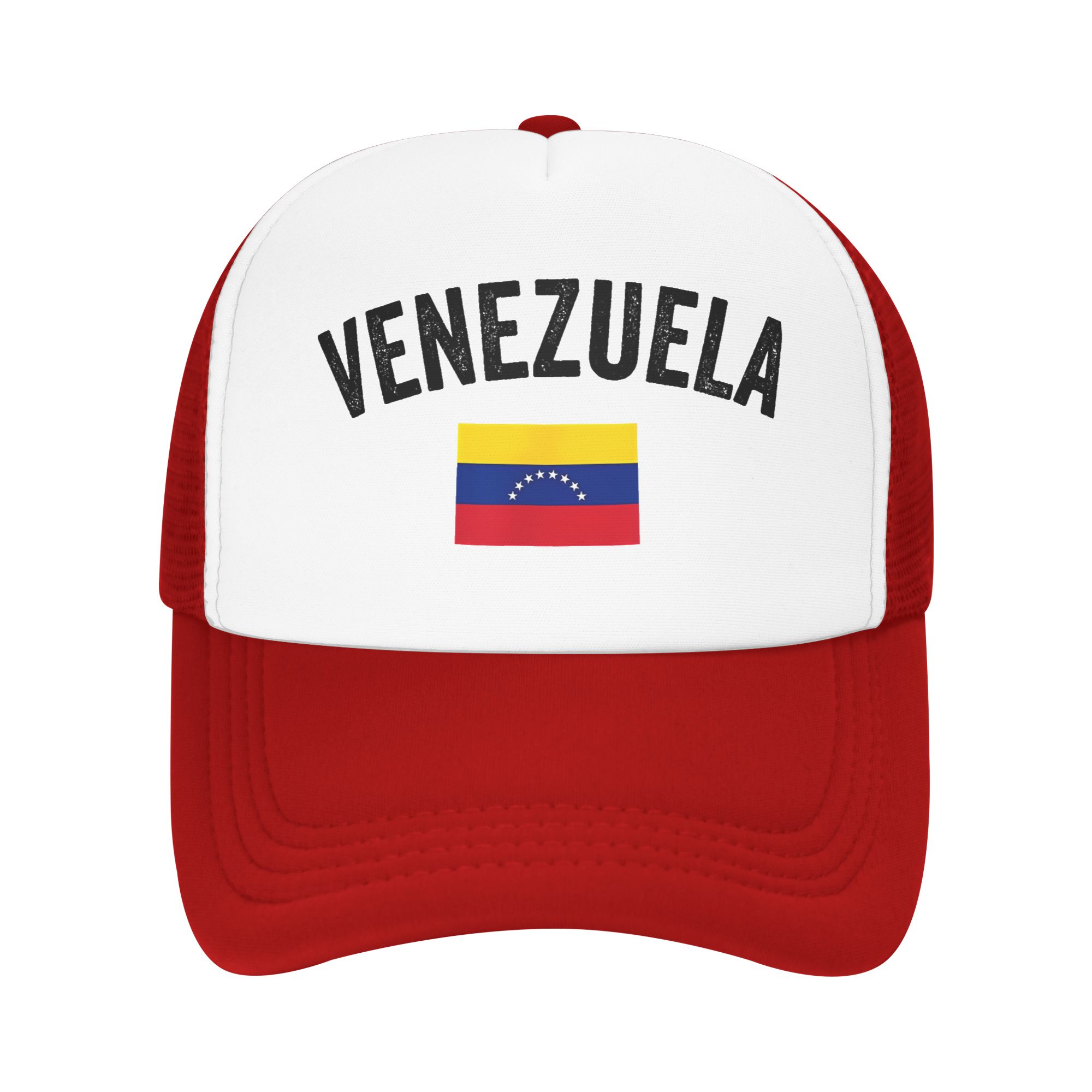 Venezuela for Venezuelan with Venezuelan Flag Day Trucker Hat Unisex Hat Sun Caps Golf Hats Adjustable Mesh Baseball Cap Autumn One Size