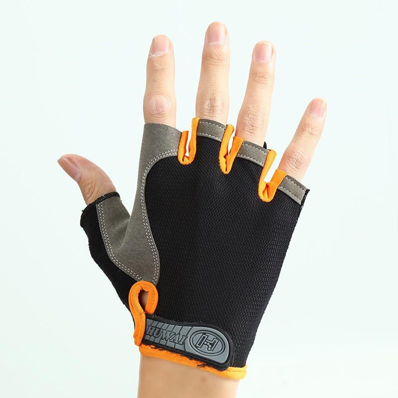 Mens Half-Finger Tactical Cycling Gloves Breathable Mesh Outdoor Fitness Riding Anti-Slip Sports Small