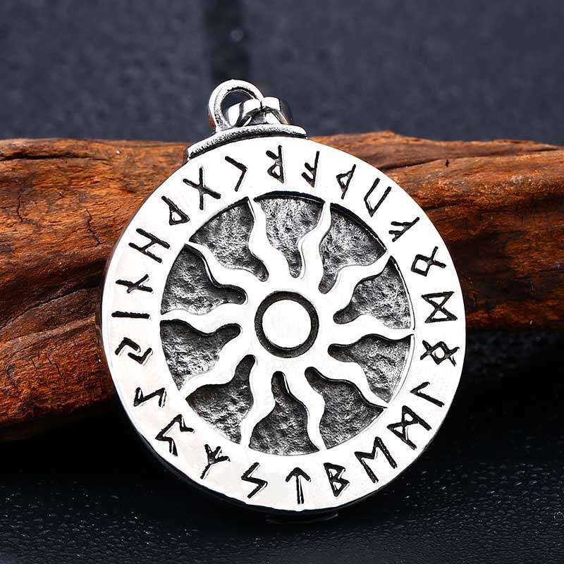 

Beier Viking Stainless Steel Pendant: Men s Retro Nordic Jewelry.