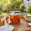 With Spigot Cold Water Kettle Plastic Water Container Portable Drink Dispenser  Kitchen