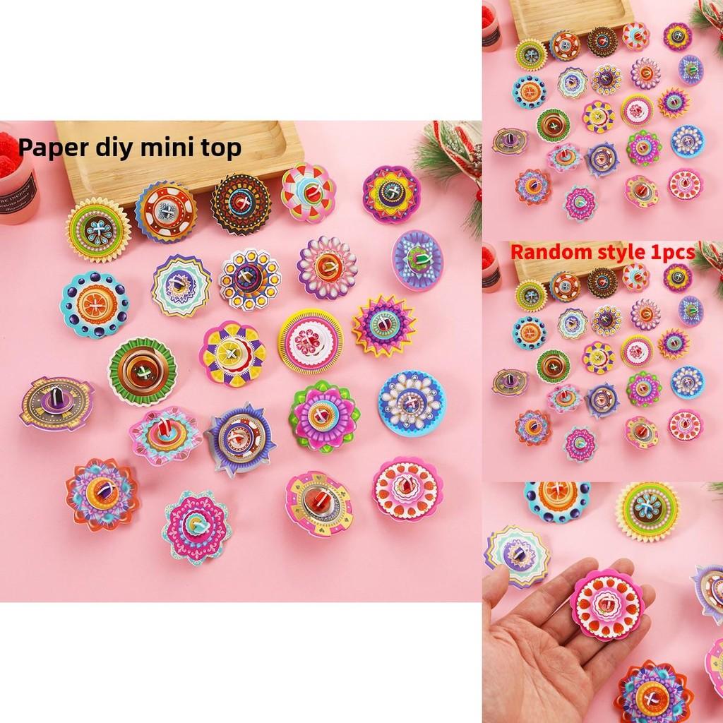 Diy Childrens 3d Puzzle Paper Gyroscope Art Craft Gift For Kids And School Rewards