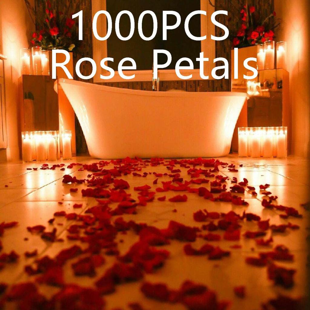 Valentines Balloons Kit with I Love You Balloons Heart Balloon Bear Balloon Pink Balloons 1000pcs Rose Petals for Valentines Decorations Anniversary