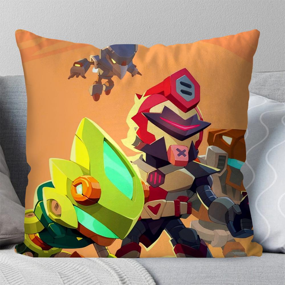 Battle mobile game s-stars game Pillow Case Square Pillow Bedroom Sofa Leisure Comfort Cushion Living Room Home Decoration 40X40