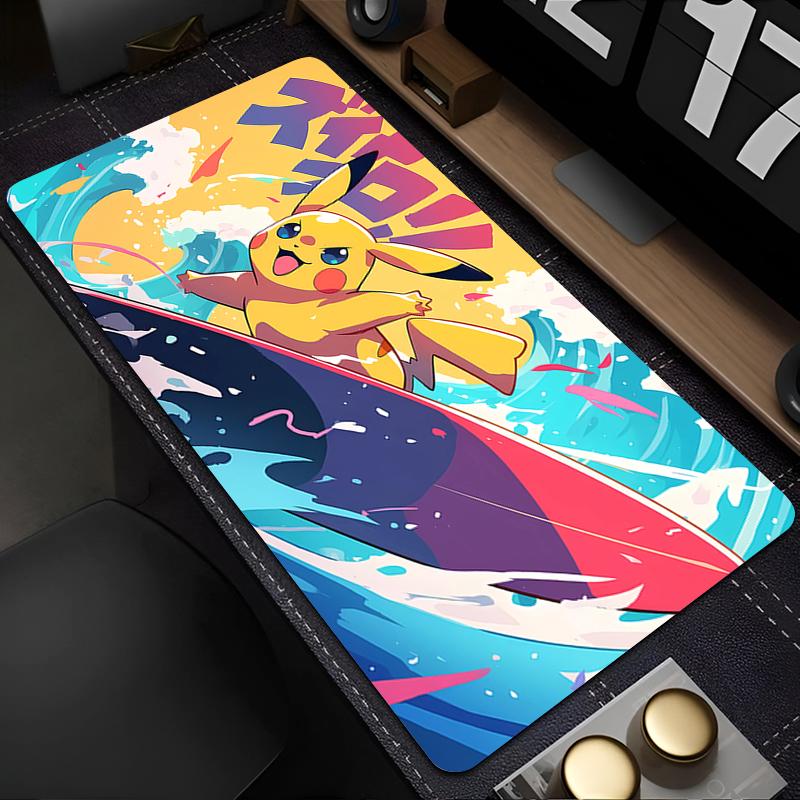 Rubber PC Mousepad Gamer Gaming Mouse Pad Pokemon Pikachu Esports Players xcm Desk Keyboard Mat Office Computer Laptop Mat 800x300x2mm