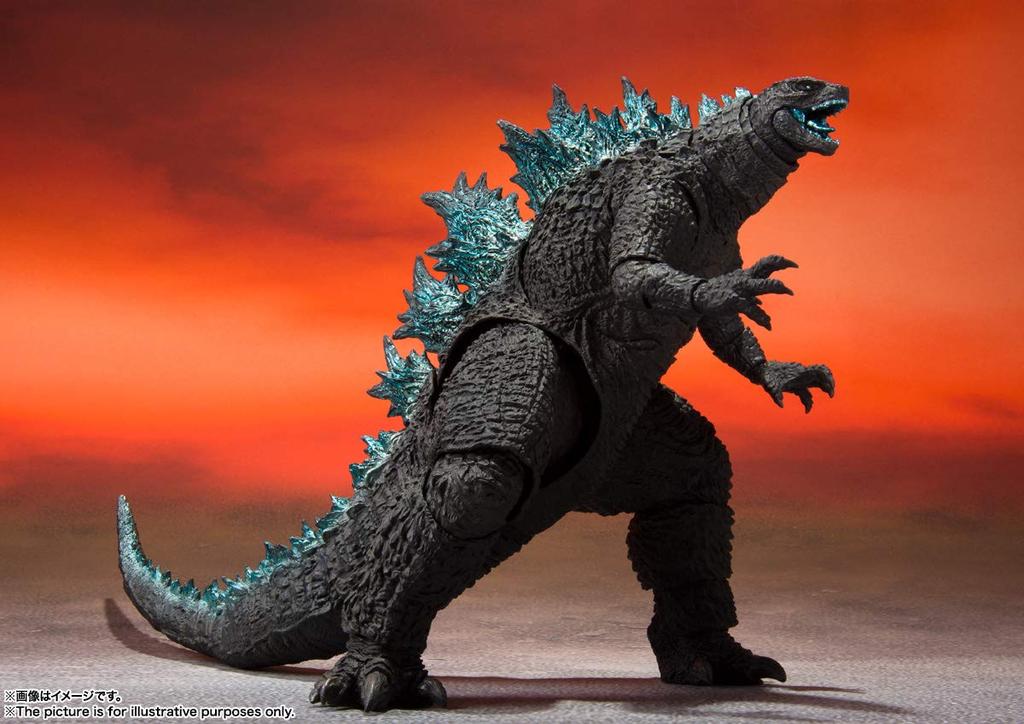 TAMASHII NATIONS Monster Arts GODZILLA FROM GODZILLA KONG 160mm PVC Painted Movable Figure S.H. VS. (2021) Approx.