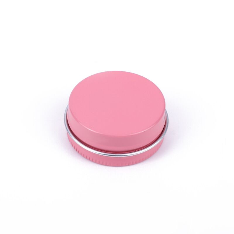 100pcs 15g Aluminum Tin Jars 15ml Pink Color Metal Container Cosmetic Face Eye Cream Packing Empty Can Lip Balm Candle Jar