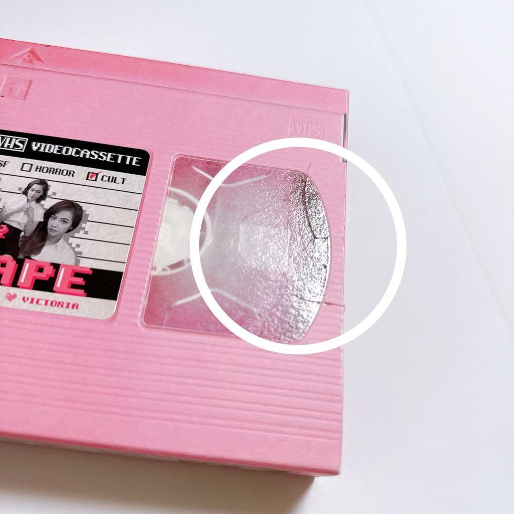 [USED] Limited Edition f(x) Pink Tape Album Booklet + Amber Trading Card