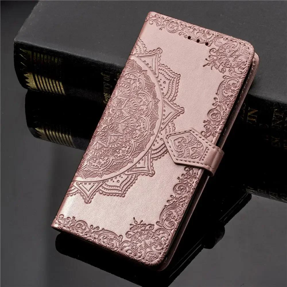 S25 S26 Ultra Leather Case For Samsung Galaxy S26 S25 Edge S24 S23 S22 S21 S20 FE Ultra Plus Card Slot Flip Book Case Back Cover