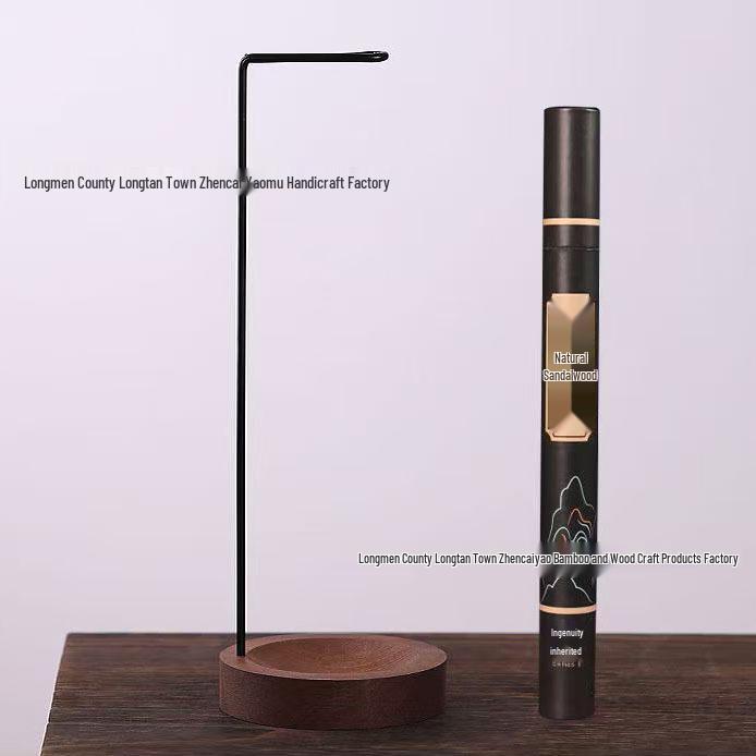 Inverted Zen Incense Holder for Stick and Sandalwood/Agarwood Incense – Indoor Home Decor Ornament