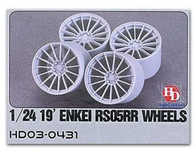 Hobby Design Enkei SR05RR Wheels 1/24 19-inch HD03-0431