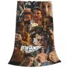 Classic Movie Top Gun Plaid Blankets Sofa Cover Velvet Spring Autumn Ultra-Soft Throw Blankets for Home Outdoor Plush Thin Quilt