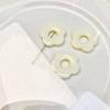 Acrylic Flower Pendant Charm Necklace Wax Line Clavicle Chain Sweet Fashion Choker Neckchain Jewelry Gift for Women Girl