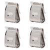 50 STÜCKE PV-Panel-Drahtklemmen Edelstahl Photovoltaik-Kabelclips für 2‑6mm² Elektrokabel