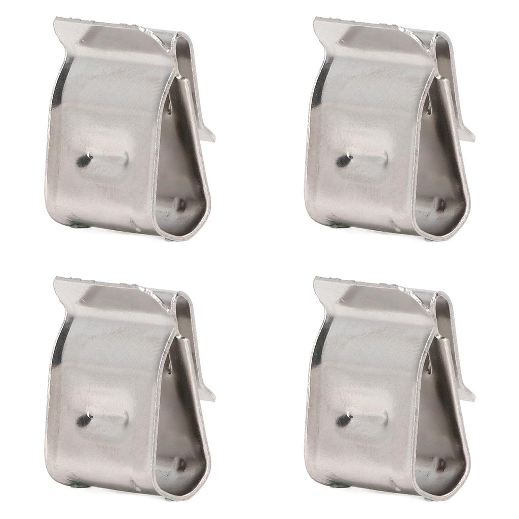 50 STÜCKE PV-Panel-Drahtklemmen Edelstahl Photovoltaik-Kabelclips für 2‑6mm² Elektrokabel