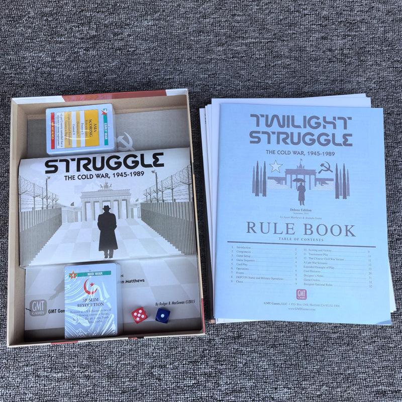 Společenská stolní hra Twilight Struggle Deluxe Edition (anglická verze)