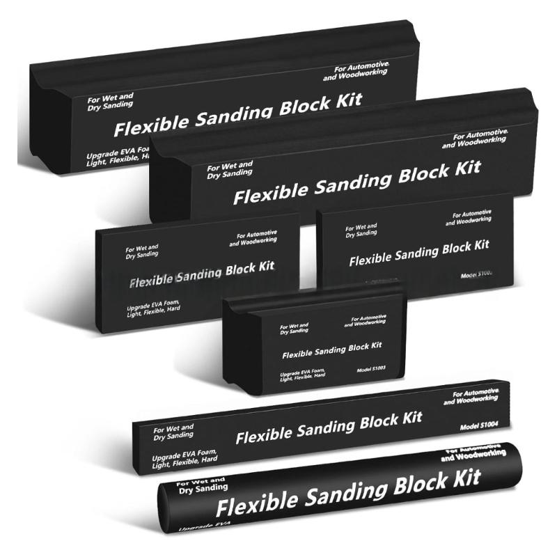 

Professional 7Pcs EVA Sanding Sponge Blocks Car Detailing Wood Sanding Tool Foam Construction Sander Sponges 1