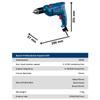 Bosch GSB 600 Professional příklepová vrtačka 600W 220V elektrická vrtačka pro domácnost Multifunkční ruční vrtačka elektrický šroubovák