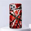 Eddie Van Halen Grafisk Guitar Blød Taske Til iPhone 16 17 Air 16E 15 Plus 11 12 13 Mini 14 Pro Max Telefon Cover Apple 7 8 SE Coqu