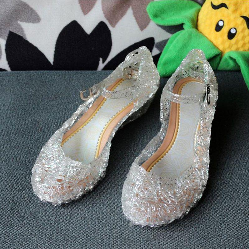 Premium Quality Summer Toddler Kids Baby Girls Wedge Sandals In Vibrant Colors