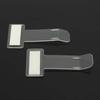 Clips T shape Invoice Tickets Holder Parking Ticket Holder Permit Clip Transparent Card Clips