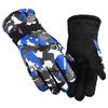 Winter Camouflage Non-Slip Cycling & Skiing Gloves - Thick, Velvet-Lined, Warm, Cold-Proof, Adult
