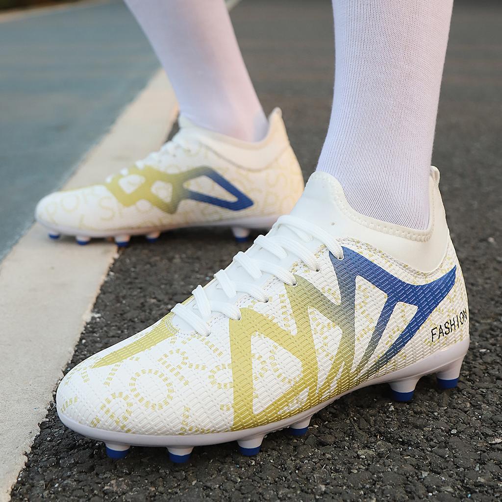 Original Men's Society Football Boot Outdoor Sports FG PU Leather Lightweight Court Football Boot Teen Football Tournament Shoes