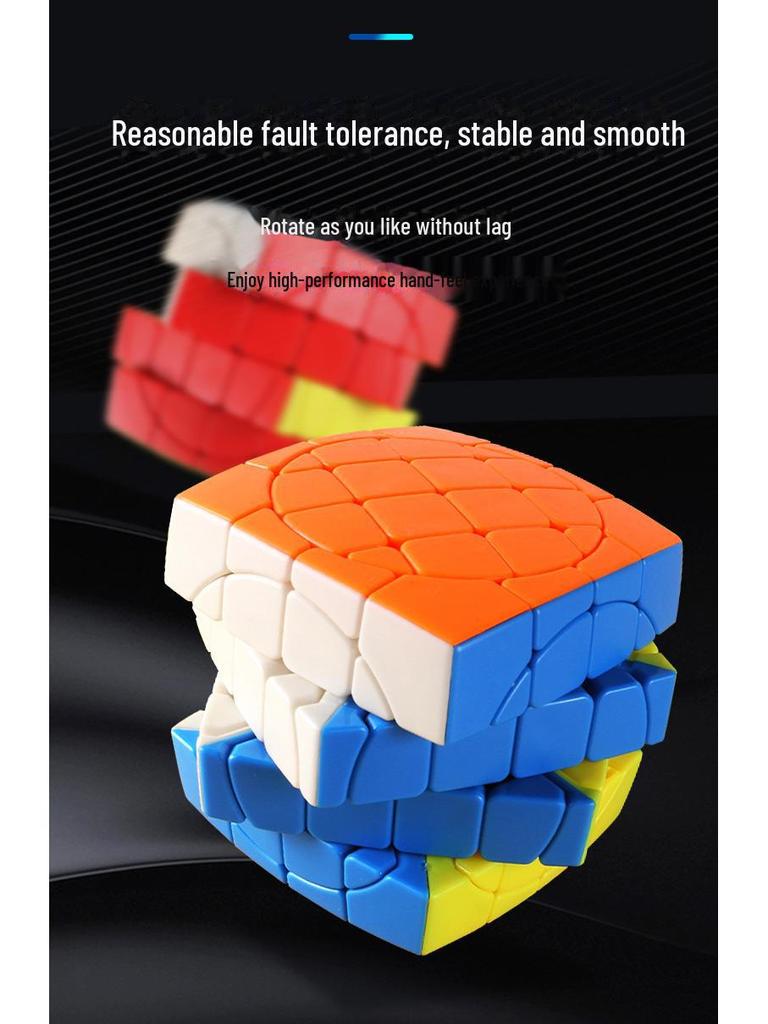 Svatá ruka 4. úroveň Mimozemská magie 2.0: Puzzle kostka vysoké obtížnosti pro chlapce - Hladké jednobarevné cvičení