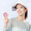 Small Handheld Fan Quiet 3 Speed Adjustable USB Rechargeable Summer Cooling Fan Portable Travel Mini Personal Fan Phone Holder