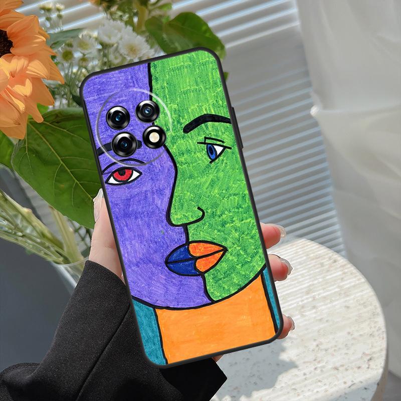 Painting Picasso Abstract Art Case For OnePlus 15 15R 13 13T 13R 12 12R 11 10 10R 10T 8T Nord 5 CE 4 2 3 Lite N20 N30 Cover