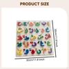 Arabic Alphabet Words Puzzle Board,Wood Developing Toy Number Hand Grip Blocks,Learning for