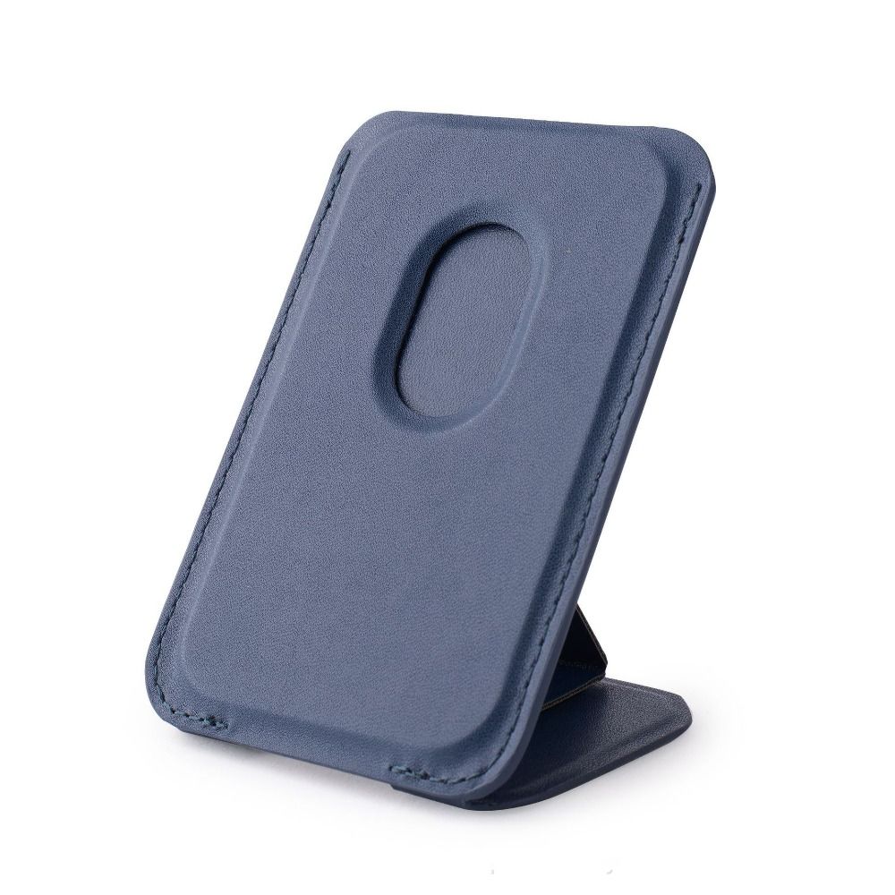 PU Leathe Wallet Case Phone Pocket Cell Phone Pouch Folded Phone Stand  Bracket Standing