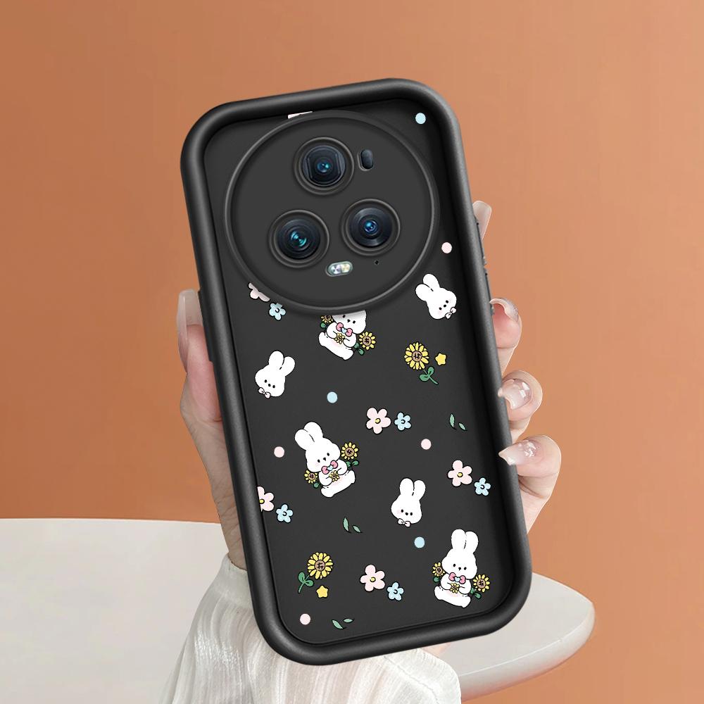 

Мягкий силиконовый квадратный чехол с рисунком лестницы для телефона, полное покрытие, противоударный защитный резиновый чехол для камеры для Huawei Honor Huawei Nova 11 чёрный