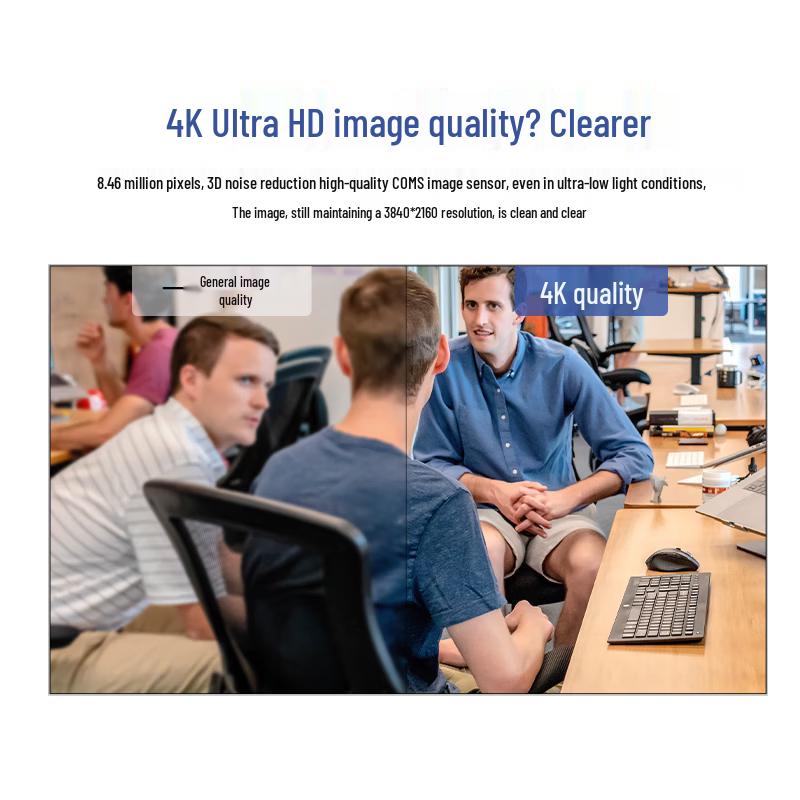 GUCEE HD85 4K Ultra-Wide Angle Webcam with Microphone