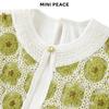 MiniPeace Peacebird Kids' Faux Two-Piece Shirt Dress