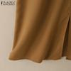 ZANZEA Womens Casual Off Shoulder Summer Sleeveless Dress