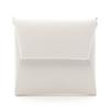 Used Bastia Coin Purse Epsom Leather Epsom White Gris Pale Used Women