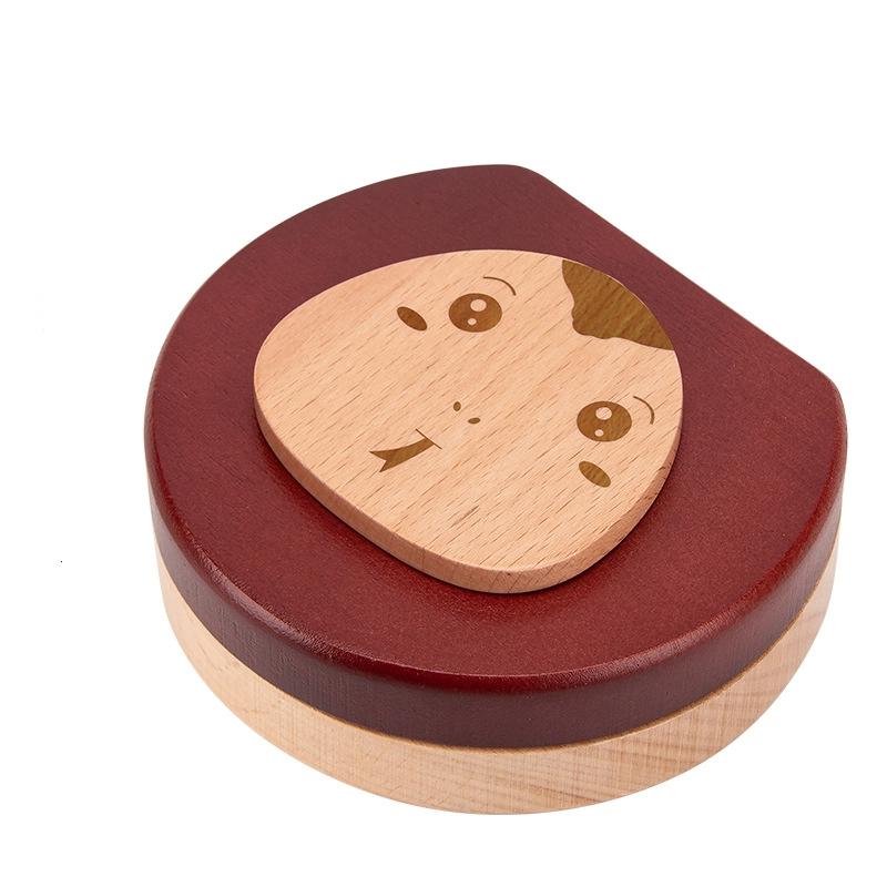 Wooden Baby Kids Tooth Storage Box Tooth Wood Box Organizer Milk Teeth Wood Storage Collecting Teeth Umbilical Cord Box