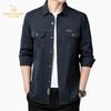 CARDANRO Men's Casual Slim Fit Long-Sleeve Washed Cotton Work Shirt