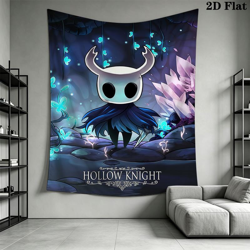 Hollow Knight Journey Through Underworld Bedding 1 Duvet Cover 2 Pillowcase Without Core Soft And Comfortable Bedding Set