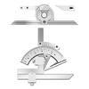Precision-Marking Ruler Stainless Steel Protractor Edge Angle Ruler