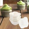 100Pcs Cake Resistance Cup Heat Easy To Release Waterproof Oilproof Disposable Oven Safe