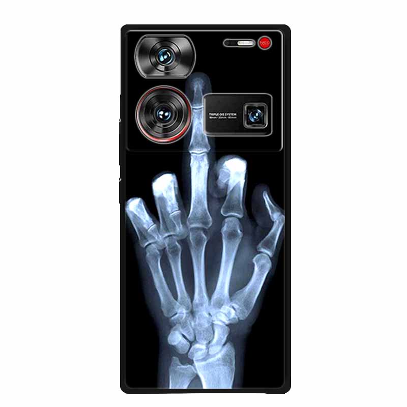 For ZTE Nubia Z60 Ultra Case Animals Soft Silicone TPU Cover Phone Cases For ZTE Nubia Z60Ultra 5G Protective Cool Wolf Coque